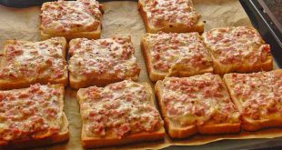 Pizzatoast in wenigen Minuten fertig, knusprig gebacken