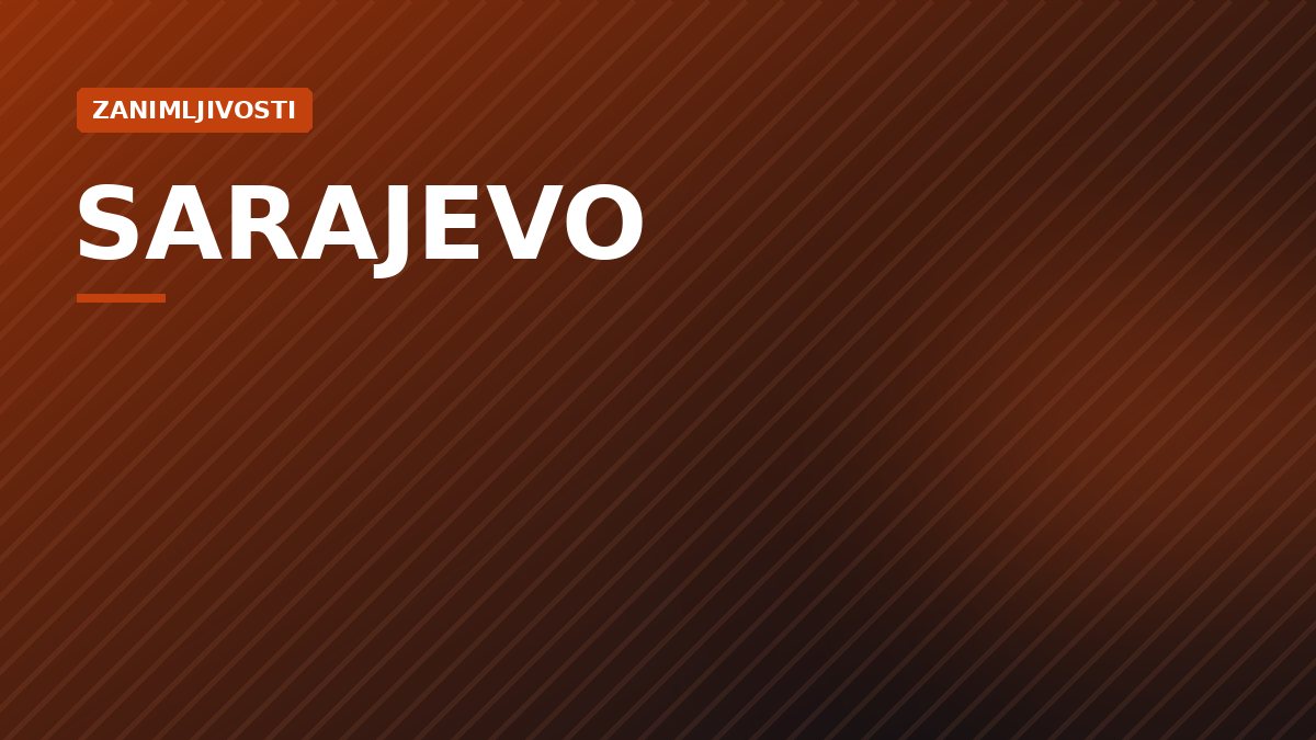 Zašto Sarajevo zovu evropskim Jerusalemom