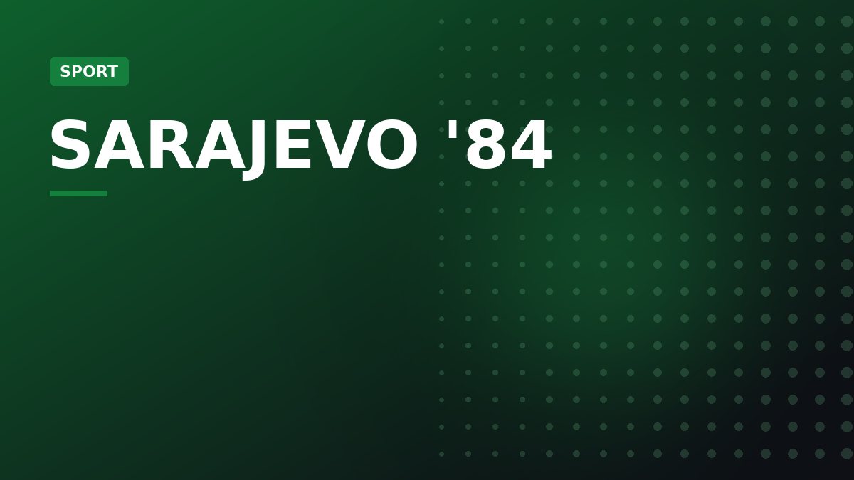 Sarajevo '84: kada je cijeli svijet gledao u naše planine